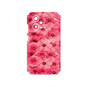 MAHOOT Pink_Flower Cover Sticker for Xiaomi Redmi Note 12 Pro Plus