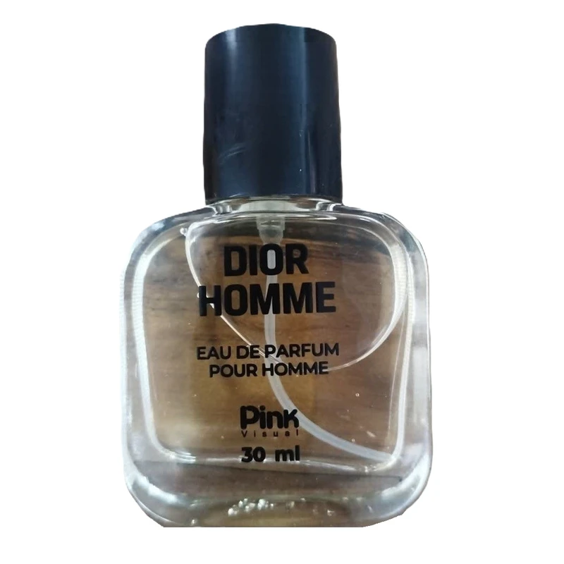 عطر جیبی پینک ویژوآل مدل dior homme با رایحه گرم حجم 30 میلی‌لیتر