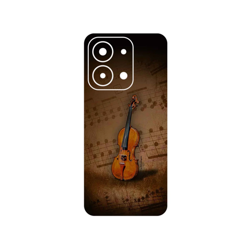 برچسب پوششی ماهوت مدل Violin_Instrument مناسب برای گوشی موبایل شیائومی Redmi 15C 4G