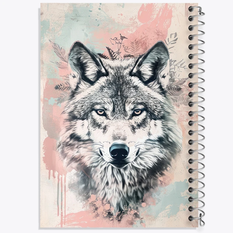 دفتر لیست خرید 50 برگ خندالو طرح گرگ کد F2732