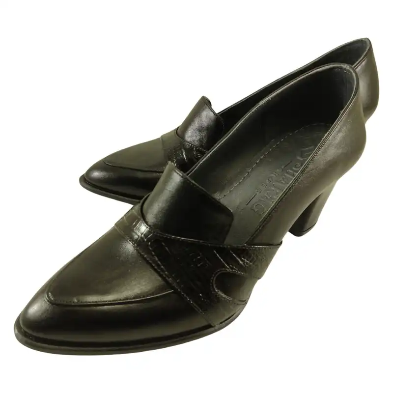 کفش زنانه مدل چرم طبیعی کد 697