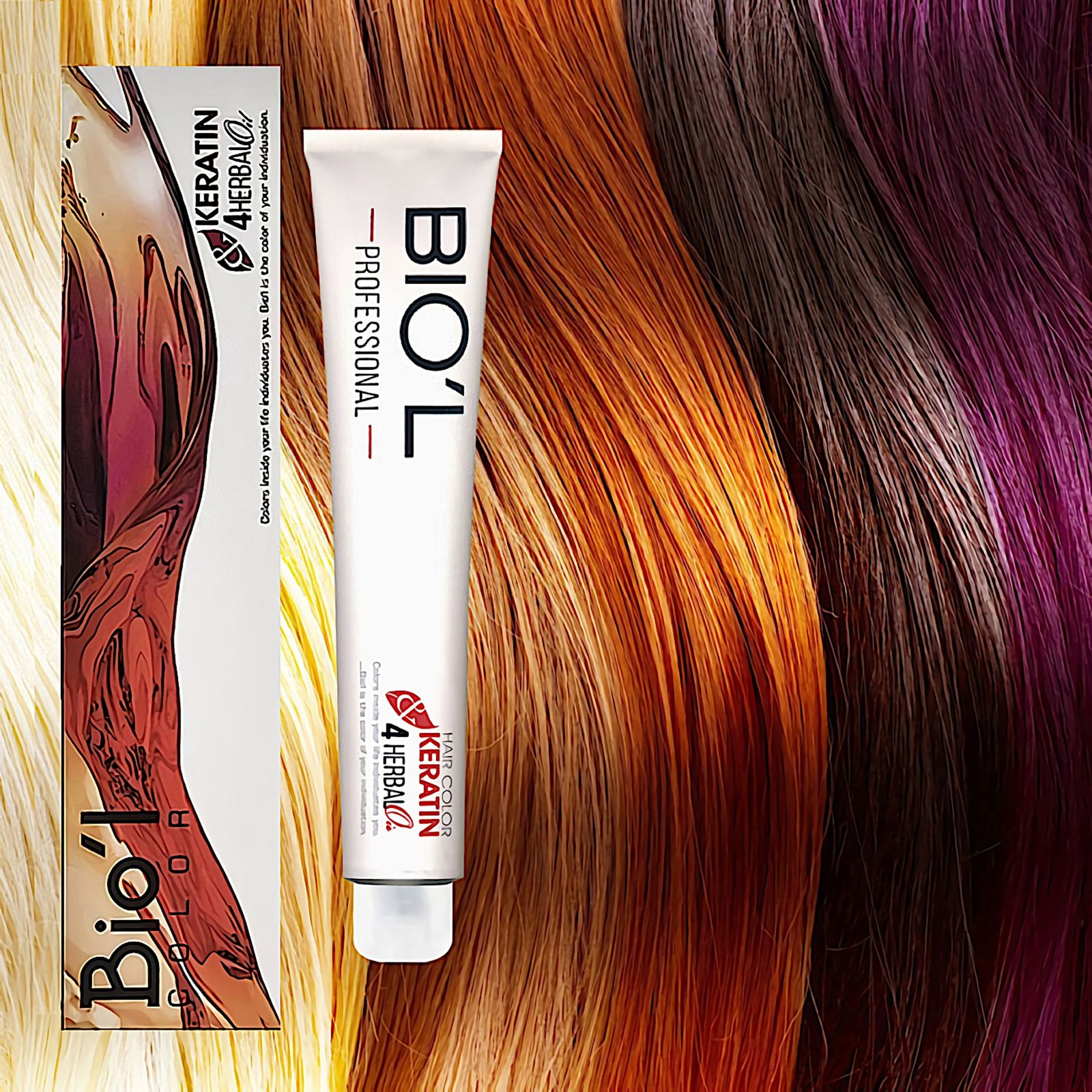 رنگ مو بیول سری professional شماره 7.1 حجم 100 میلی لیتر رنگ بلوند دودی متوسط -  - 2