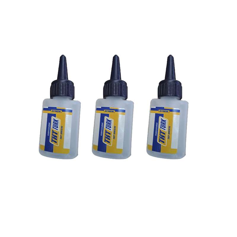 چسب مایع 123 تی اچ تی ترک مدل TH-25 وزن25 گرم بسته 3 عددی