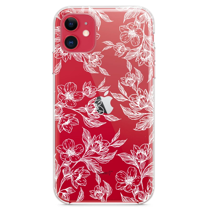 کاور مگافون طرح گل مدل C50-W مناسب برای گوشی موبایل اپل iPhone 11