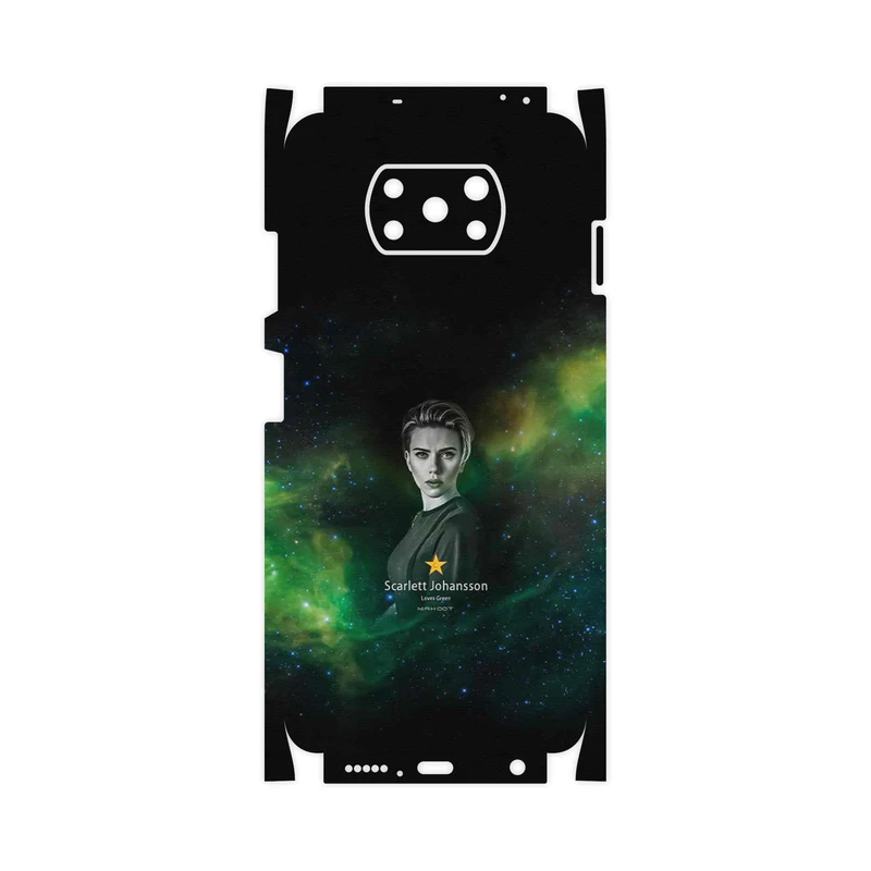 برچسب پوششی ماهوت مدل Scarlett Johansson-FullSkin مناسب برای گوشی موبایل شیائومی Poco X3 Pro