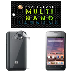 Multi Nano X-SFT Screen Protector For Huawei Ascend Y300 with back skin