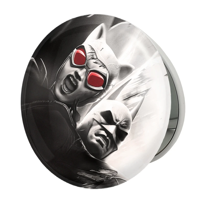 آینه جیبی خندالو طرح بازی بتمن Batman مدل تاشو کد 30190