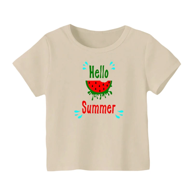 تی شرت آستین کوتاه بچگانه مدل هندوانه یلدایی کد 11