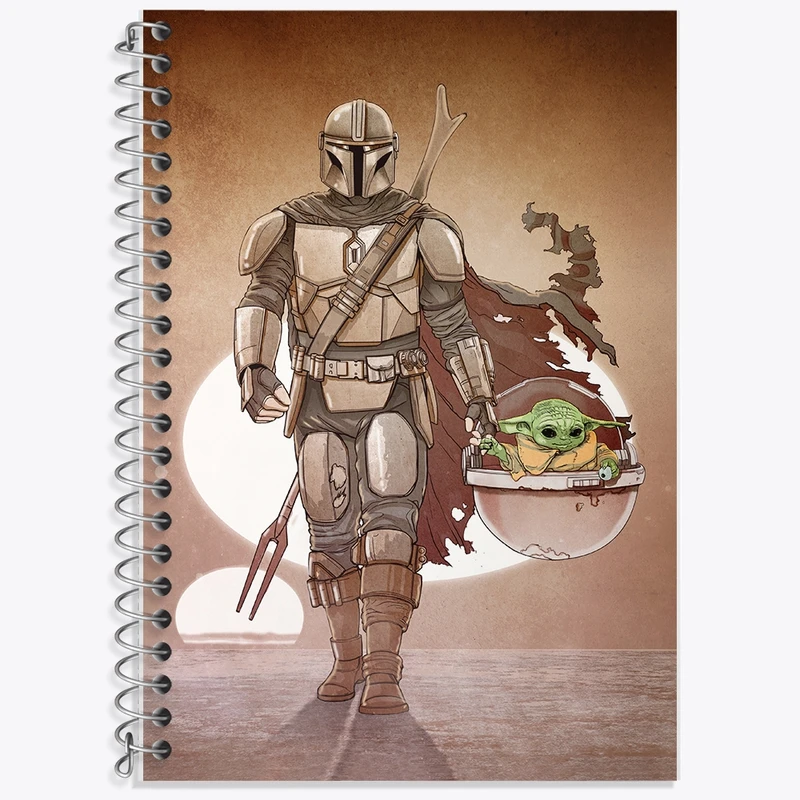 دفتر لغت 50 برگ خندالو طرح جنگ ستارگان (Star Wars) کد F1985