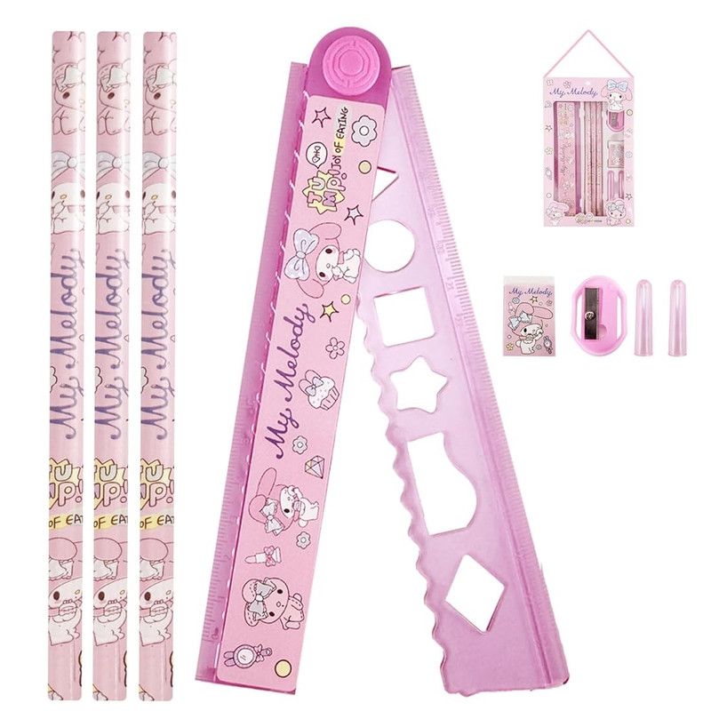 بسته لوازم تحریر مدل مای ملودی کد 540 بسته 8 عددی