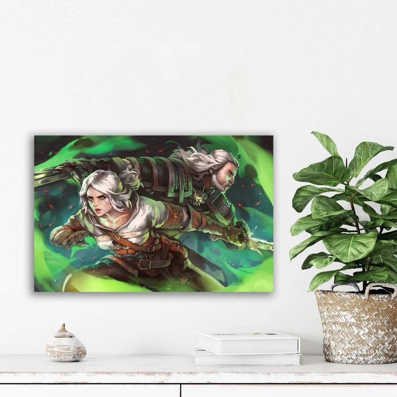 تابلو شاسی آتریسا مدل  بازی the witcher