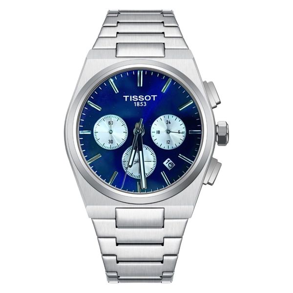 ساعت مچی عقربهای کوارتز مردانه مدل سه موتور کورنوگراف PRX_1853 کد 105