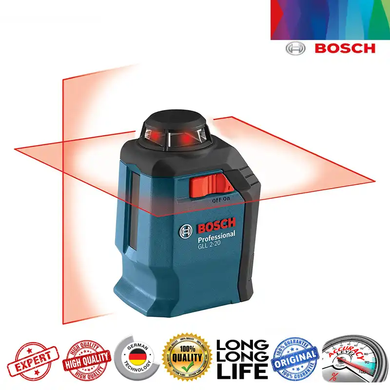تراز لیزری 360 درجه بوش مدل GLL 2-20 professional