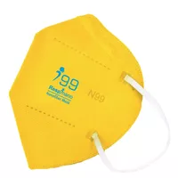 ماسک تنفسی ریما مدل وی تایپ N99 نانوالیاف کد RainBow-V99 بسته 10عددی