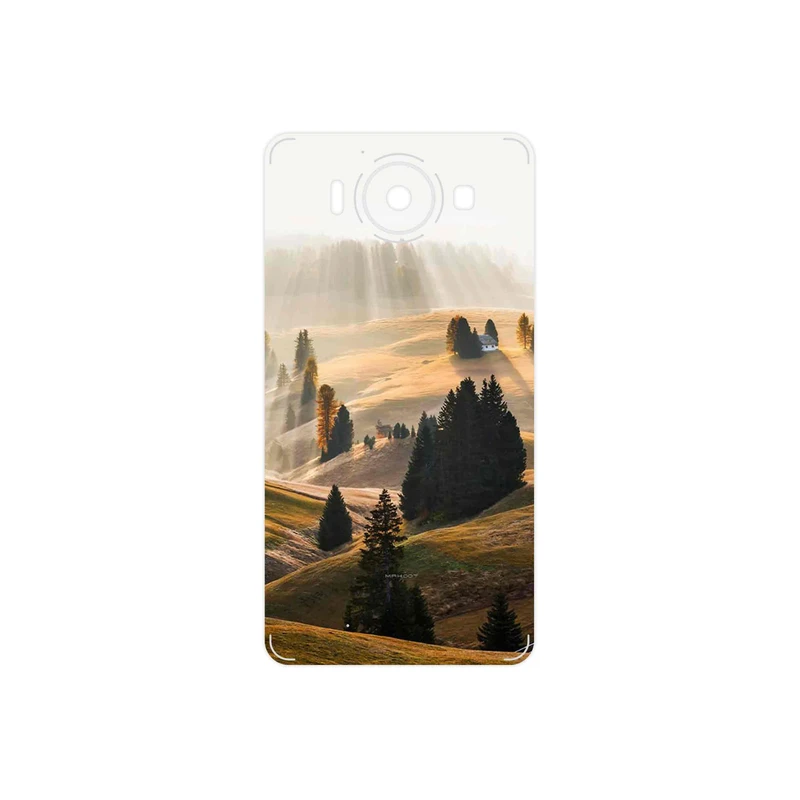 برچسب پوششی ماهوت مدل Foggy Plain مناسب برای گوشی موبایل مایکروسافت Lumia 950