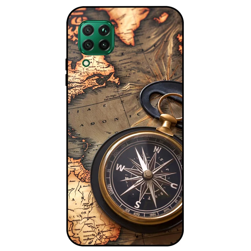 کاور مگافون طرح نقشه مدل 7397 مناسب برای گوشی موبایل هوآوی P40 Lite / Nova 7i / Nova 6SE	