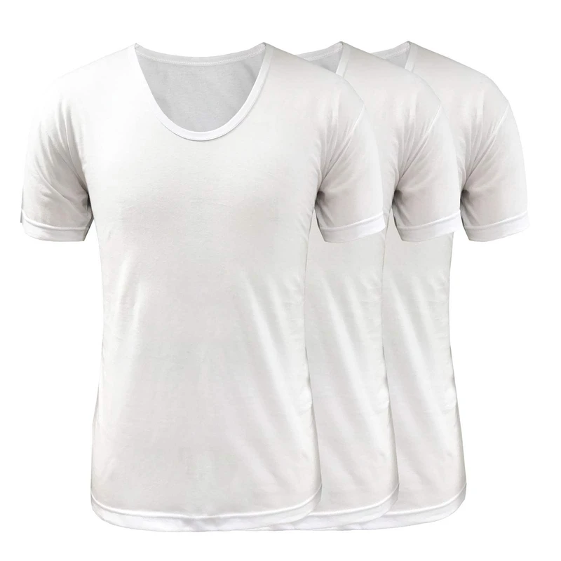 زیرپوش آستین دار مردانه نیکو مدل N252 بسته 3 عددی