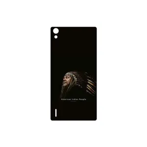 MAHOOT Portrait of an Indian Man Cover Sticker for Huawei Ascend P7