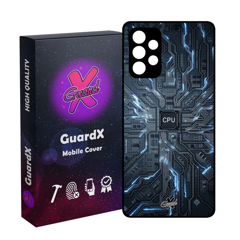 کاور گارد ایکس طرح CPU مدل Glass10504 مناسب برای گوشی موبایل سامسونگ Galaxy A32 4G