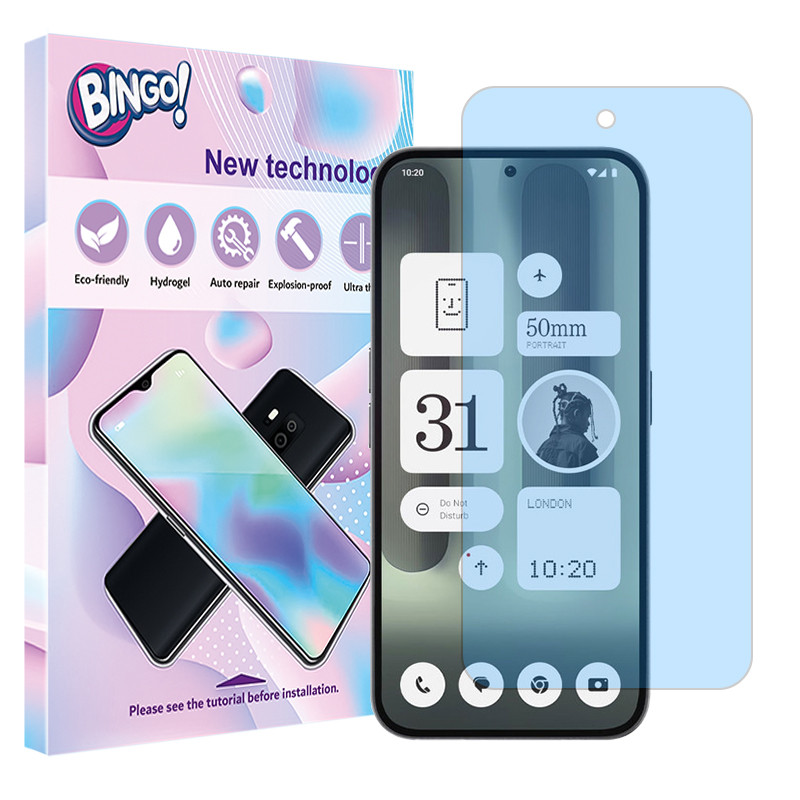 محافظ صفحه نمایش ضداشعه آبی بینگو مدل Eye Care مناسب برای گوشی موبایل ناتینگ Phone 2a Plus
