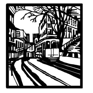 دیوارکوب مدل شهر کد 051