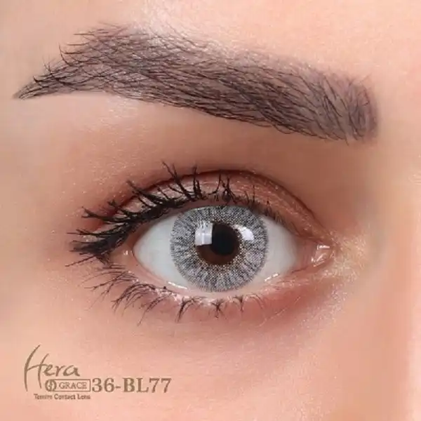 لنز چشم گریس هرا شماره 37 مدل BL 88 رنگ سبز آبی