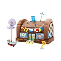  ساختنی مدل رستوران آقای خرچنگ (باب اسفنجی)