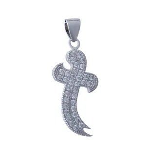     آویز گردنبند نقره زنانه بازرگانی میلادی کد PKR-127