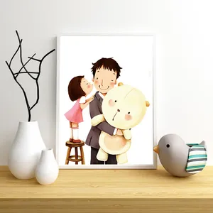  تابلو کودک و نوزاد طرح پدر مدل 80