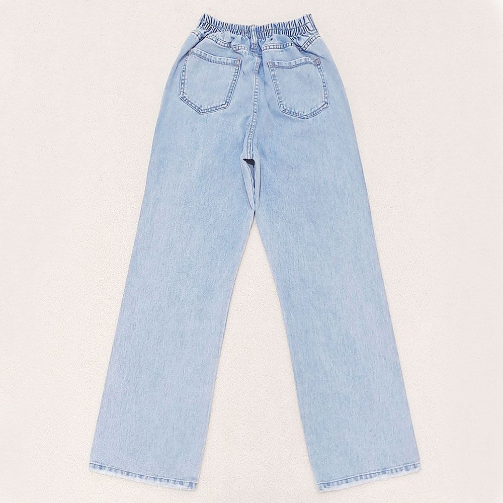 شلوار جین راسته زنانه دیان مدل نیم بگ -  - 26