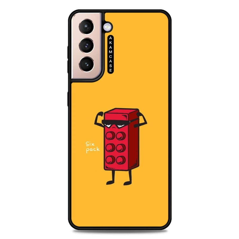 کاور آکام مدل AMC-WSGS21P-LEGO12 مناسب برای گوشی موبایل سامسونگ Galaxy S21 Plus