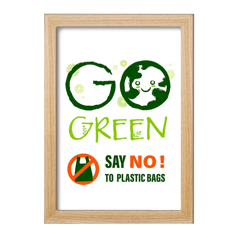 تابلو خندالو مدل حمایت از محیط زیست کد 25889