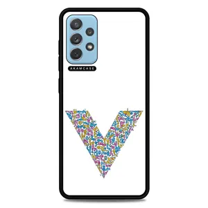 AKAM AMC-WSGA72-ALPHADOODLEBET-22  Cover For Samsung Galaxy A72
