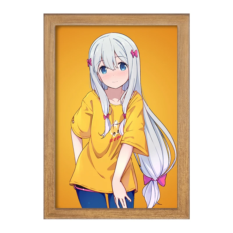 تابلو خندالو مدل ساگیری انیمه ارومانگا سنسی Eromanga Sensei  کد 22658