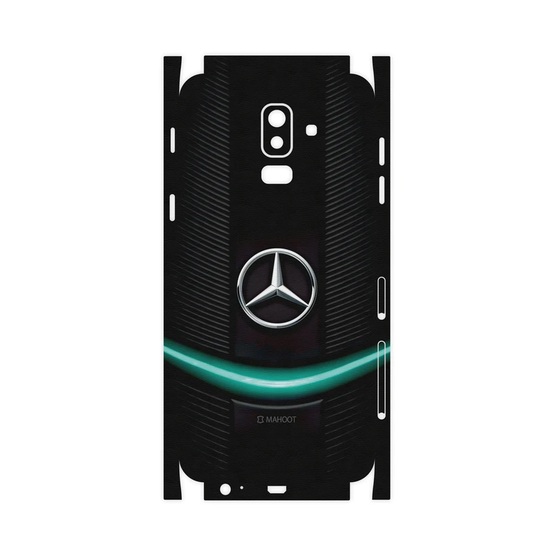 برچسب پوششی ماهوت مدل Mercedes-Benz-FullSkin مناسب برای گوشی موبایل سامسونگ Galaxy J8