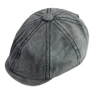 کلاه مدل پیکی بلایندرز کتان سنگشور ساده