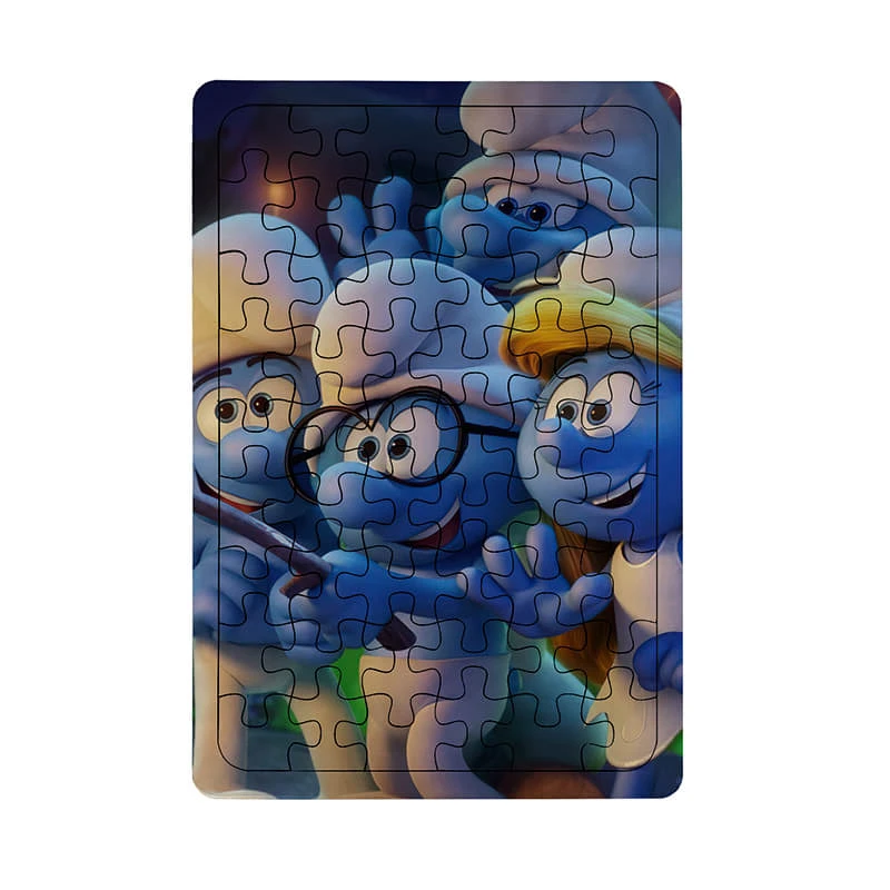 پازل 54 تکه طرح اسمورف کد 9235