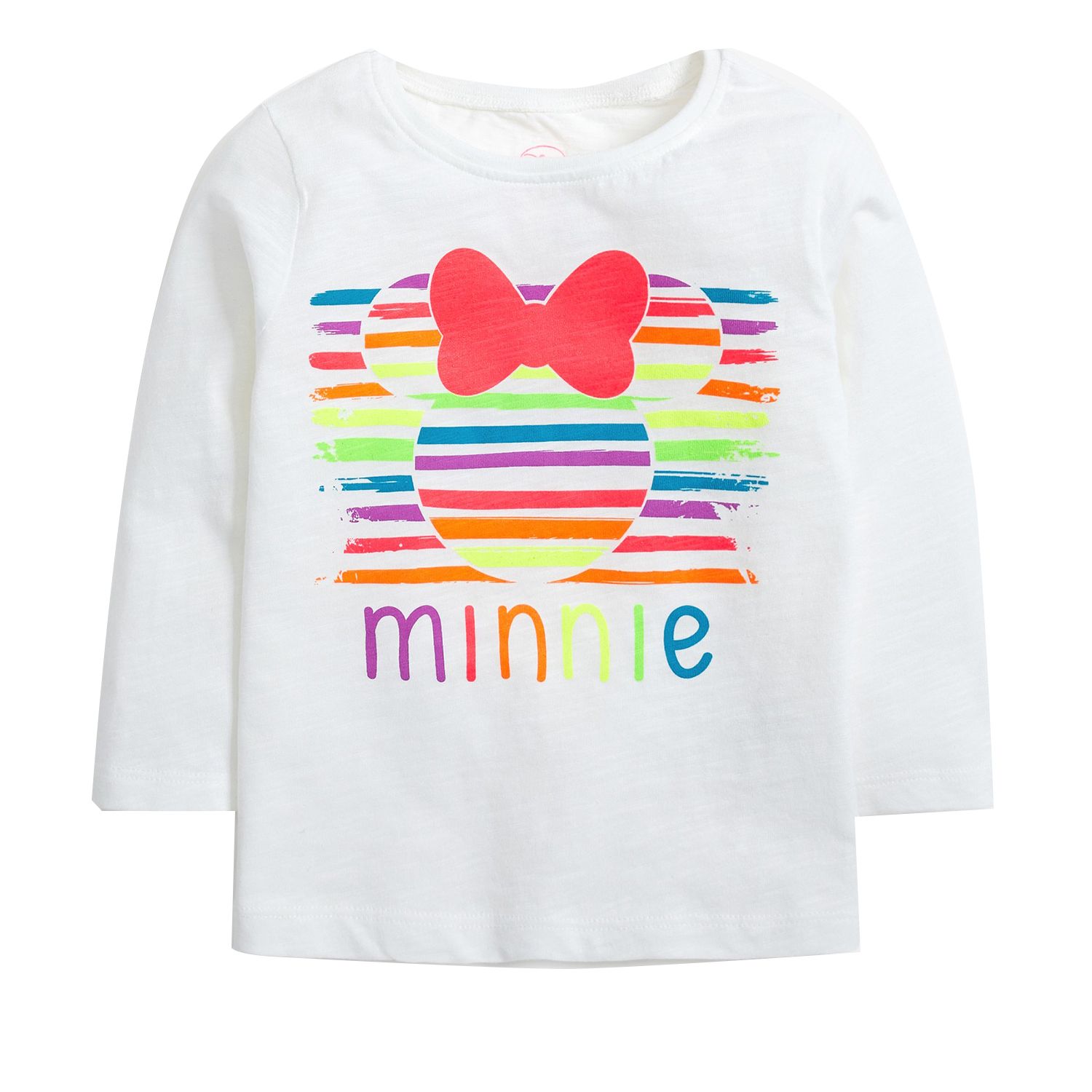 تی شرت آستین بلند نوزادی نکست مدل Minni رنگ سفید -  - 1