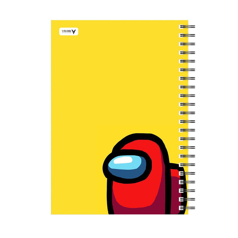 دفتر 120 برگ ویتادل طرح امانگ آس مدل 7