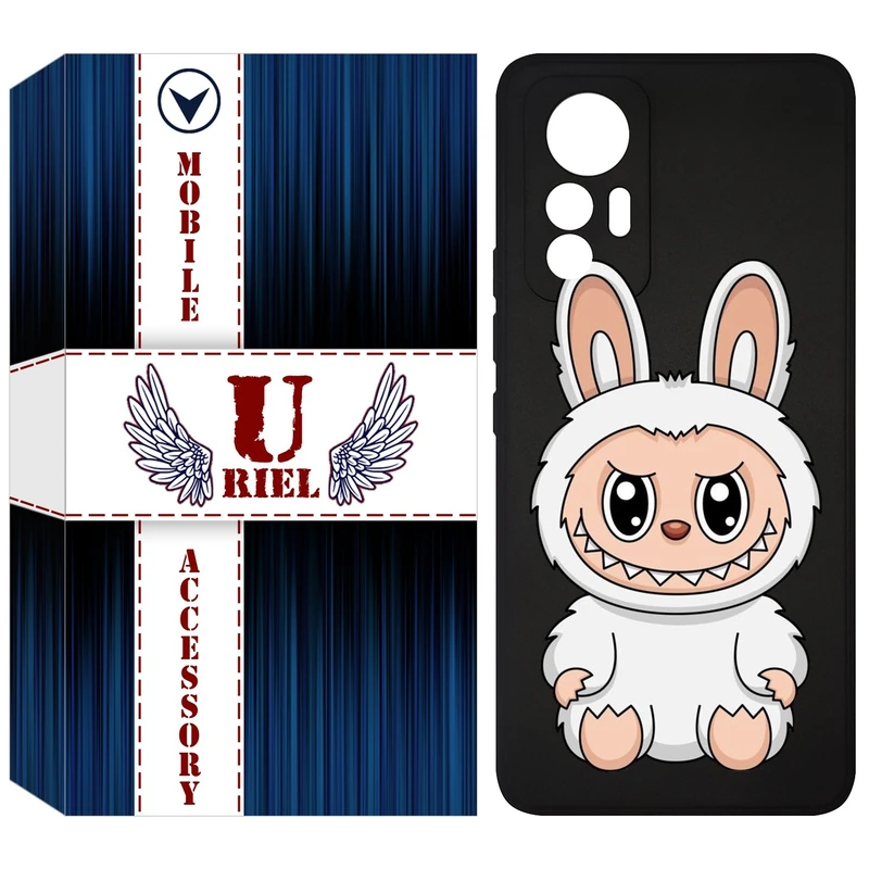 کاور یوریل مدل KSH کد 113 طرح عروسک لبوبو مناسب برای گوشی موبایل شیائومی 12 Lite