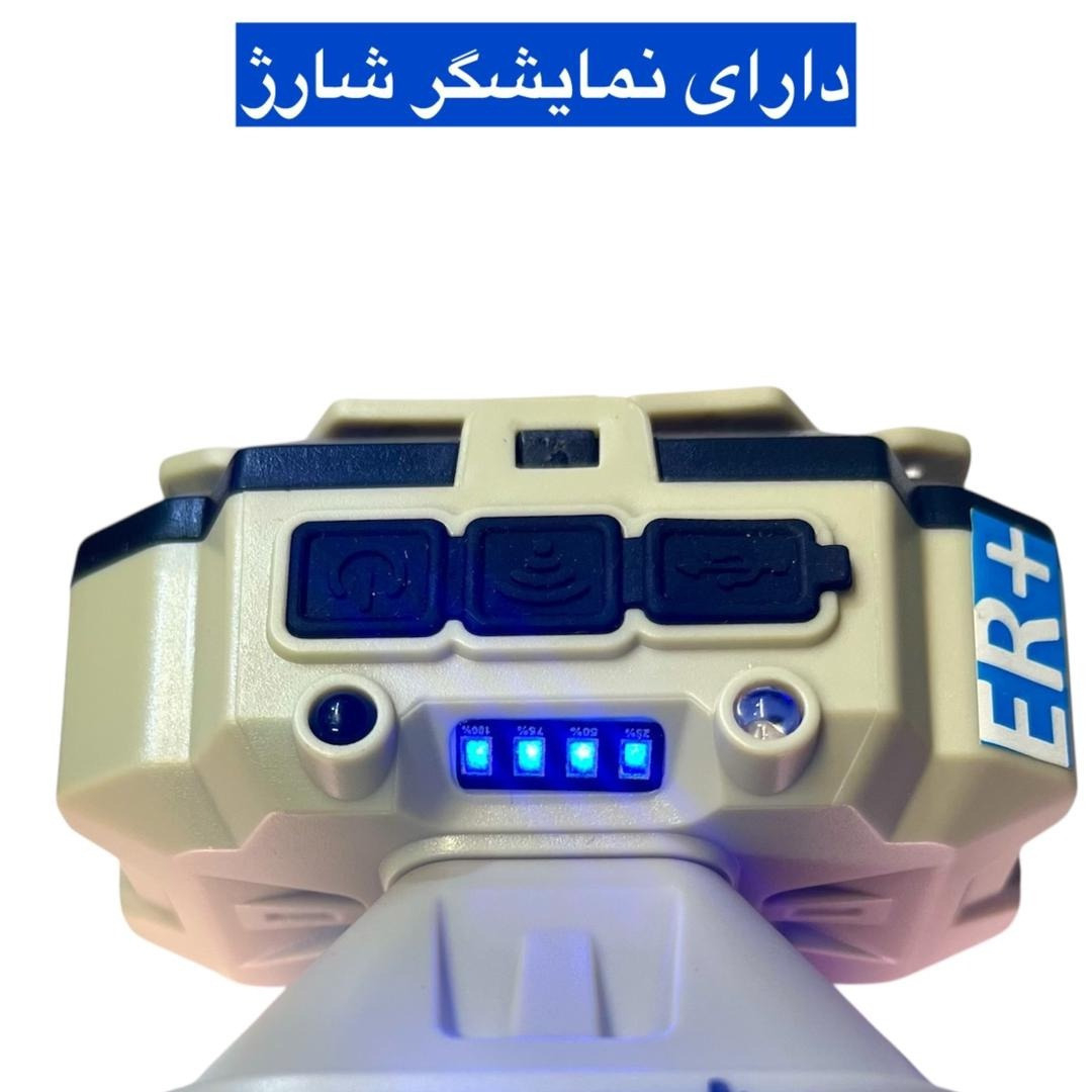 چراغ پیشانی ای آر پلاس مدل 825 با نور چند رنگ چراغ پیشانی ای آر پلاس مدل 825 با نور چند رنگ