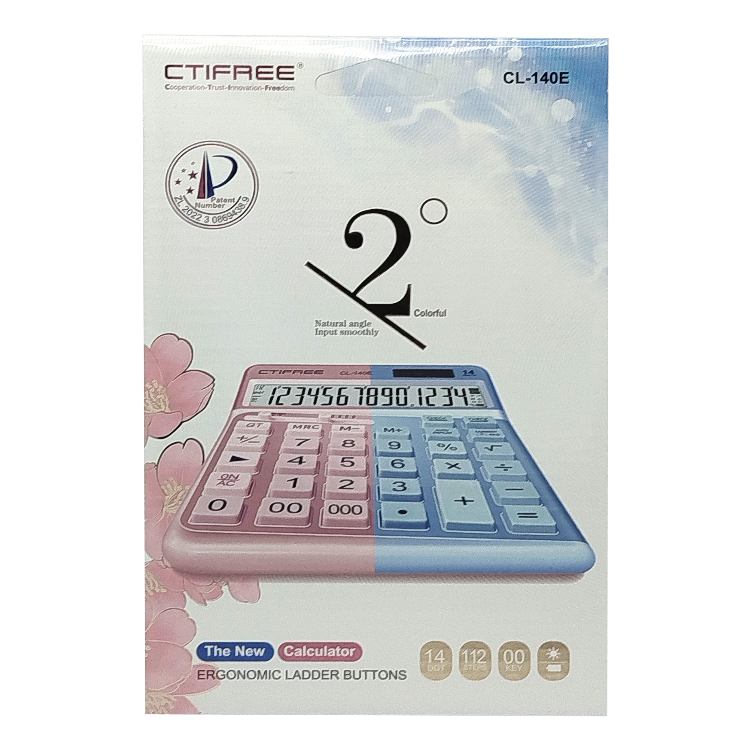 ماشین حساب سیتی فری مدل CT-140E