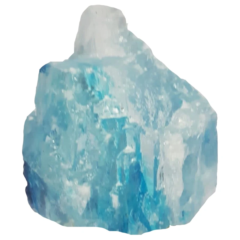 سنگ نمک دکوری مدل کریستالی طرح قطبی کد 950