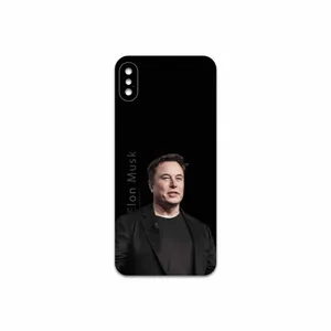 MAHOOT Elon Musk Cover Sticker for Apple iPhone X