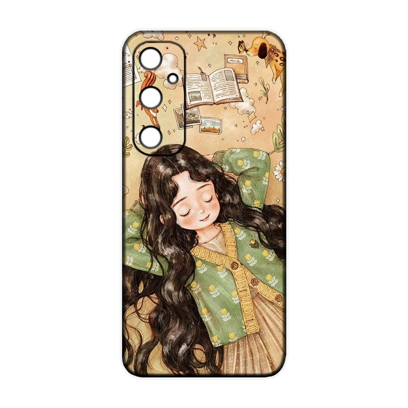 کاور مدل دخترانه کد 283 مناسب برای گوشی موبایل سامسونگ Galaxy A55