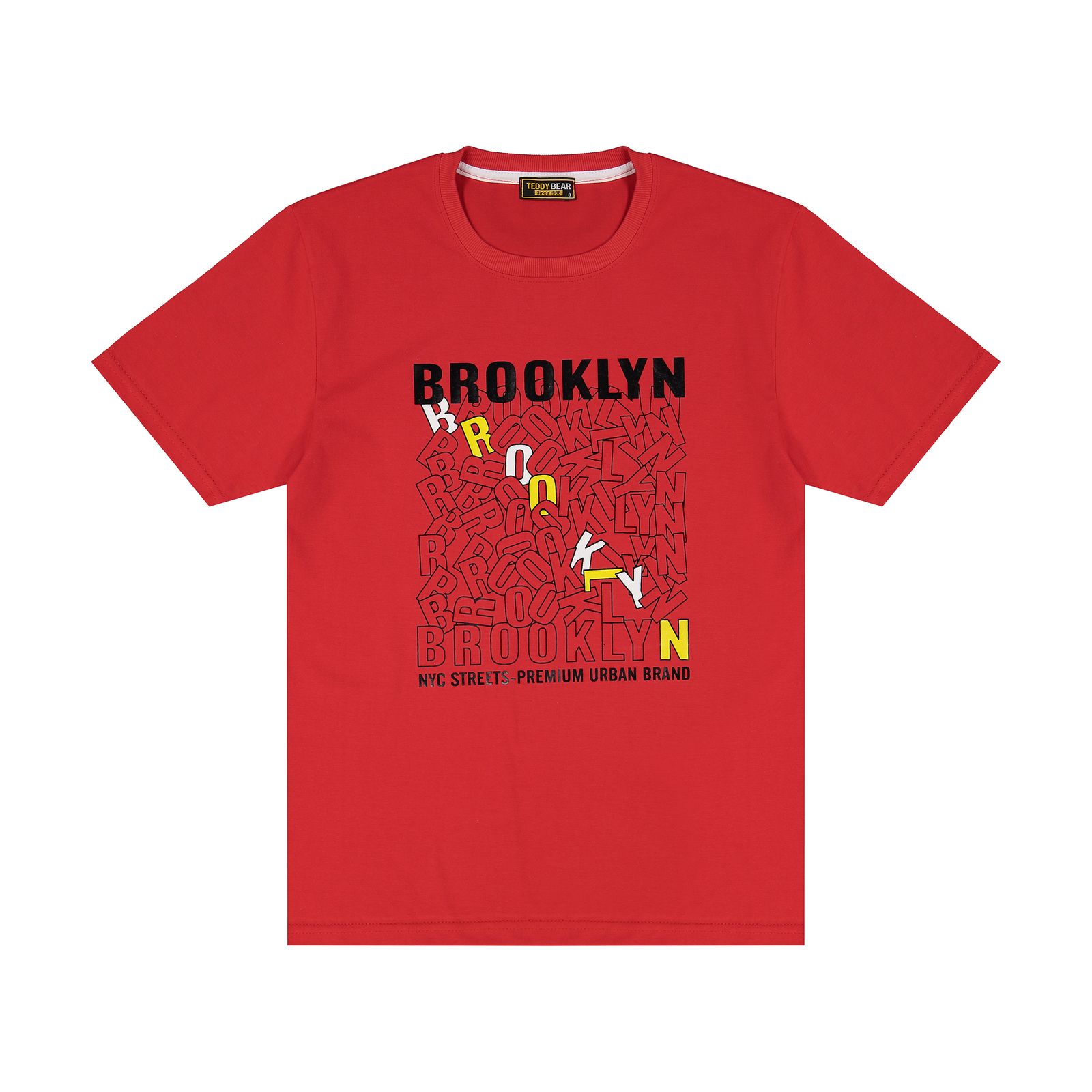 تی شرت آستین کوتاه پسرانه خرس کوچولو مدل brooklyn-03