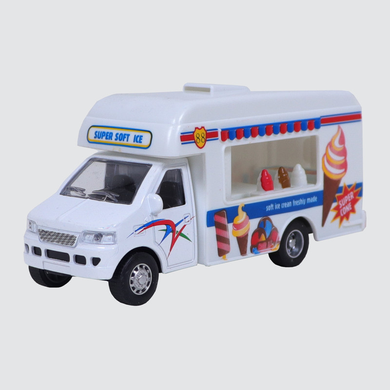 ماشین بازی مدل ون بستنی فروش کد 02