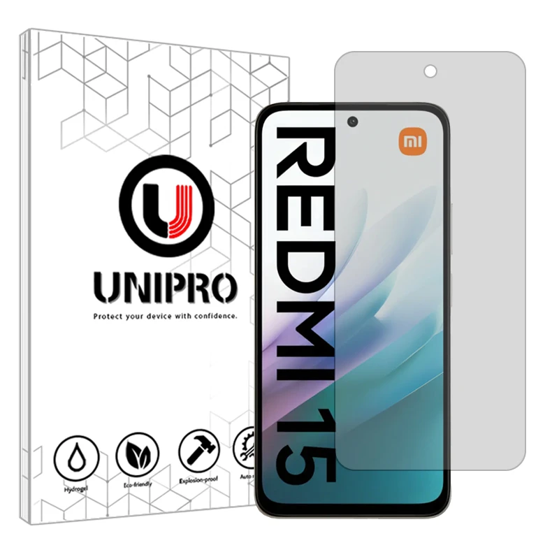 محافظ صفحه نمایش مات یونی پرو مدل Star 5 مناسب برای گوشی موبایل شیائومی Redmi 15 4G