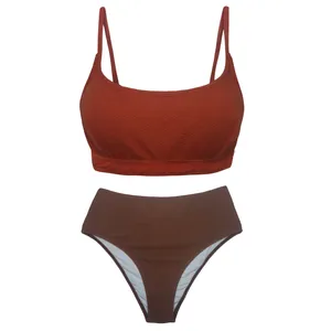 مایو دو تکه زنانه کاپشی مدل CAA12C3