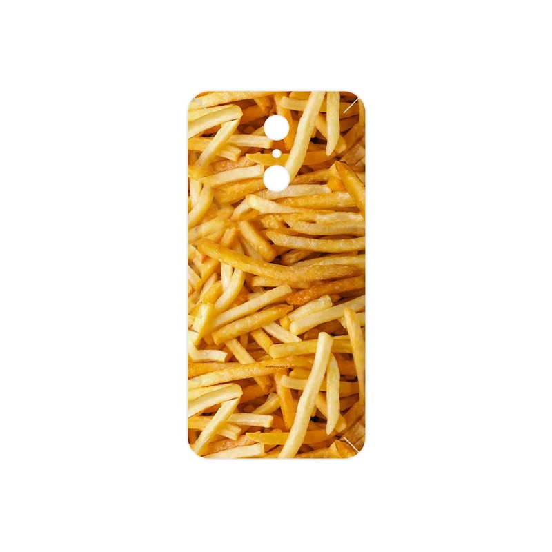 برچسب پوششی ماهوت مدل French fries مناسب برای گوشی موبایل ال جی Q7